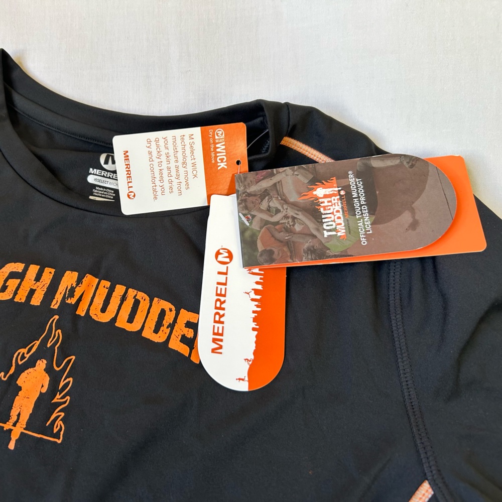 Short Sleeve Merrell Tough Mudder Compression Shirt Womens